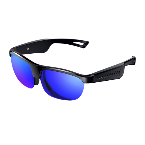 L01-D smart audio translation glasses blue coated lens