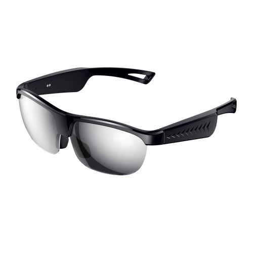 L01-C smart audio translation glasses pink coated lens